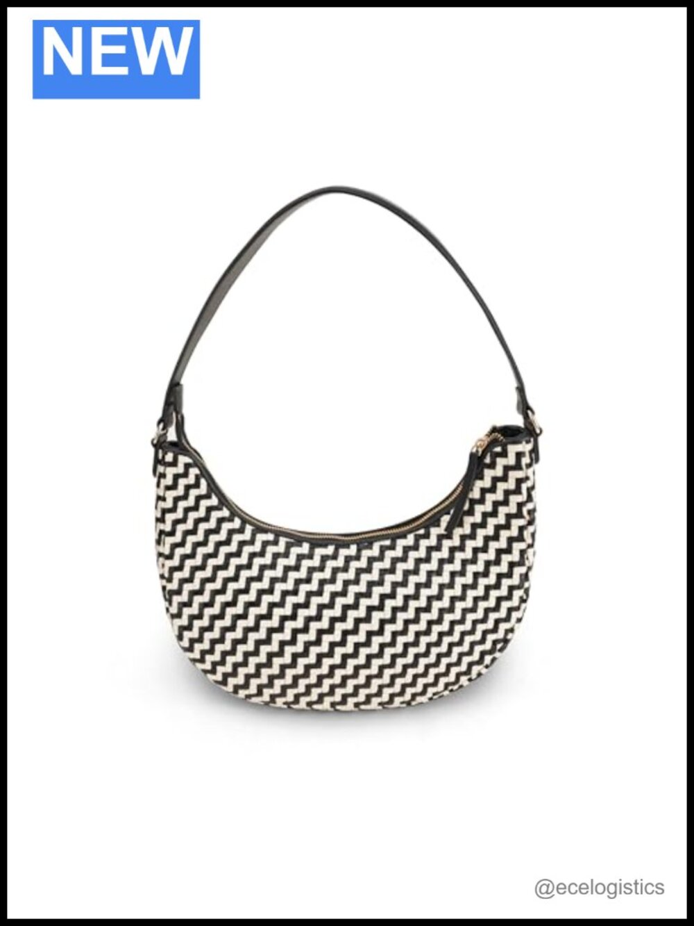 Genuine Leather Handmade Woven Hobo Crossbody Purse for Women